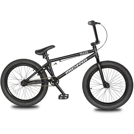 Micargi 20 in. Maze BMX Bicycle, Matte Black MAZE-MBK